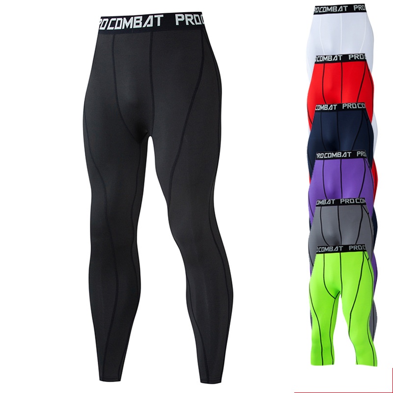 Compression Shorts Athletes - Calças Legging Masculinas Esportivas Cool Dry
