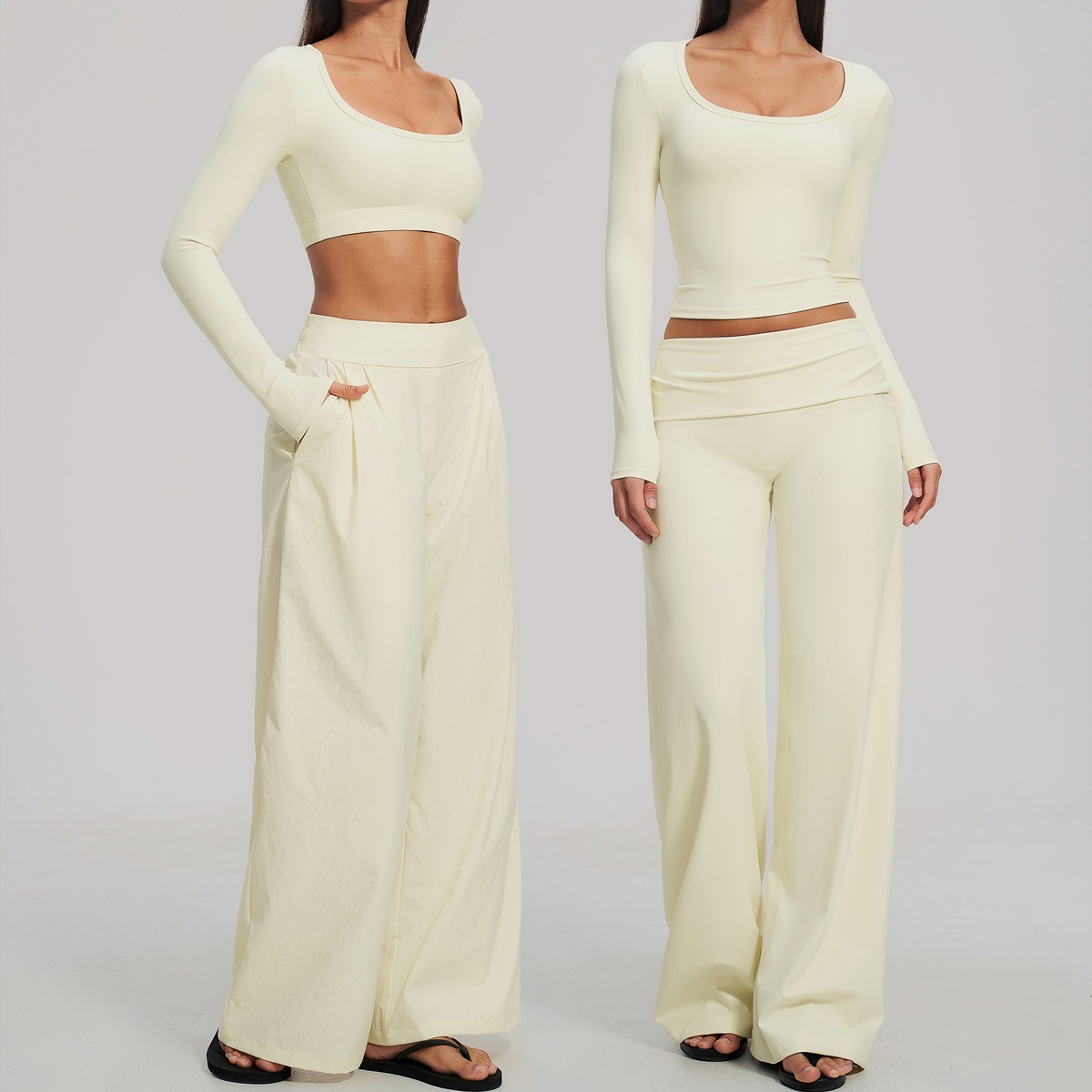 Compression Long Pant - Conjunto Esportivo Feminino 2 Peças: Top