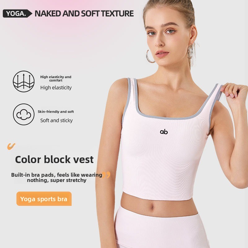 Suspender Tank Top - Camiseta feminina de verão com alças