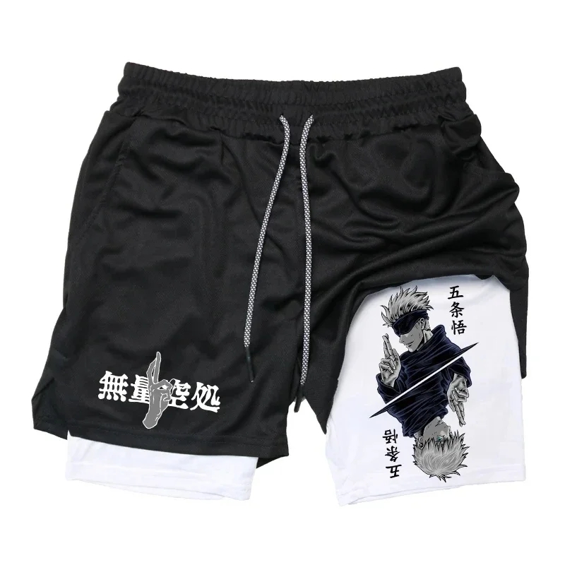 Compression Shorts Athletes - Shorts de compressão Anime Jujutsu Kaisen