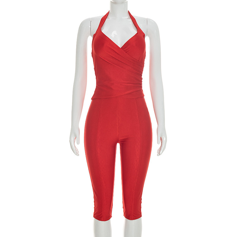 Conjunto Feminino Slim de 2 Pe - Suspender Tank Top avaliação e preço