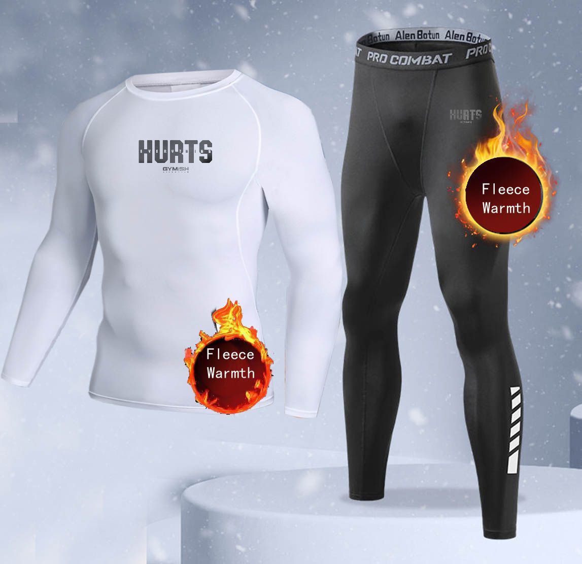 Novo Conjunto de Roupa Íntima  - Thermal Long John avaliação e preço