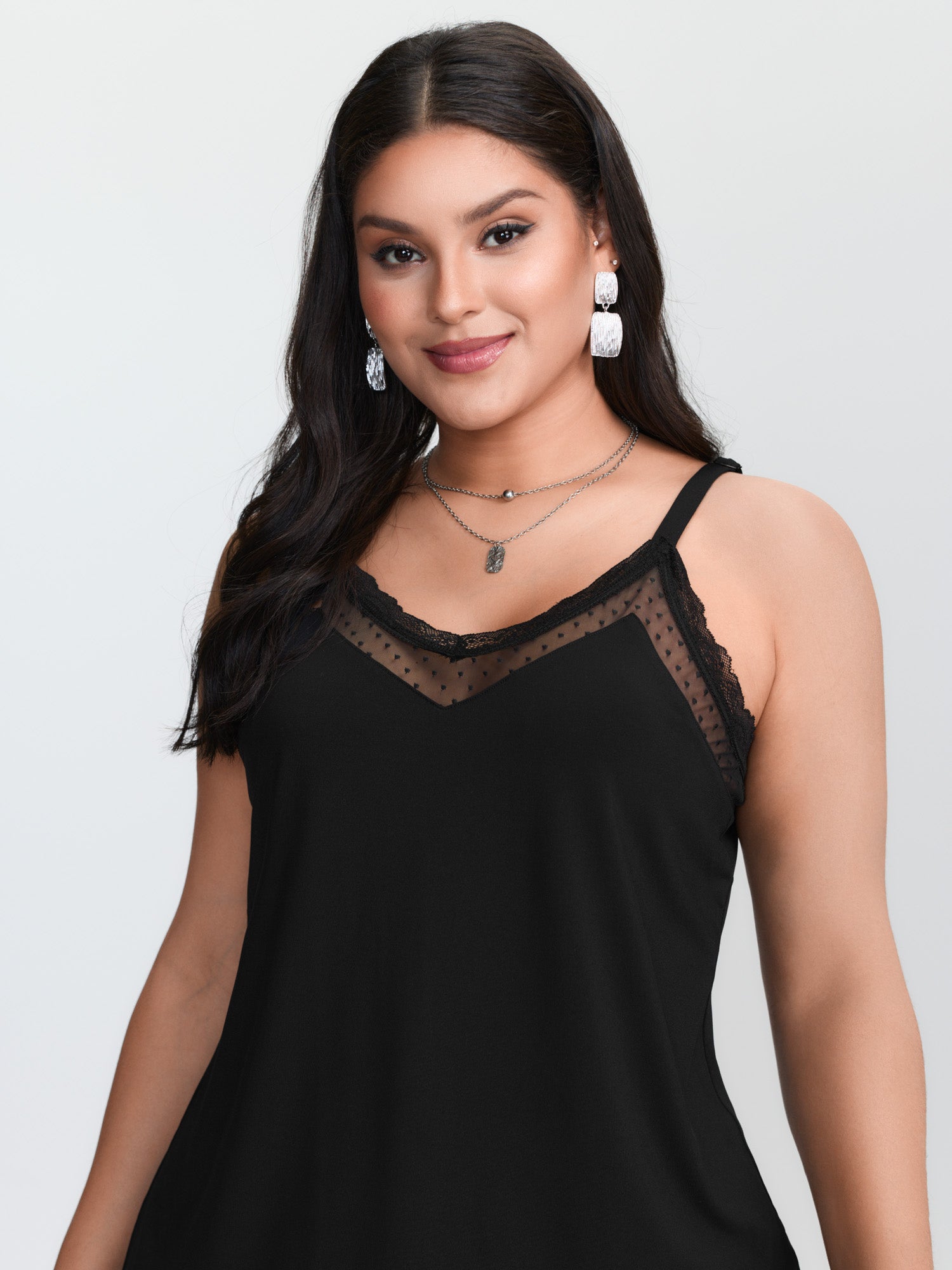 Camisola de malha preta, dispo - Suspender Tank Top avaliação e preço