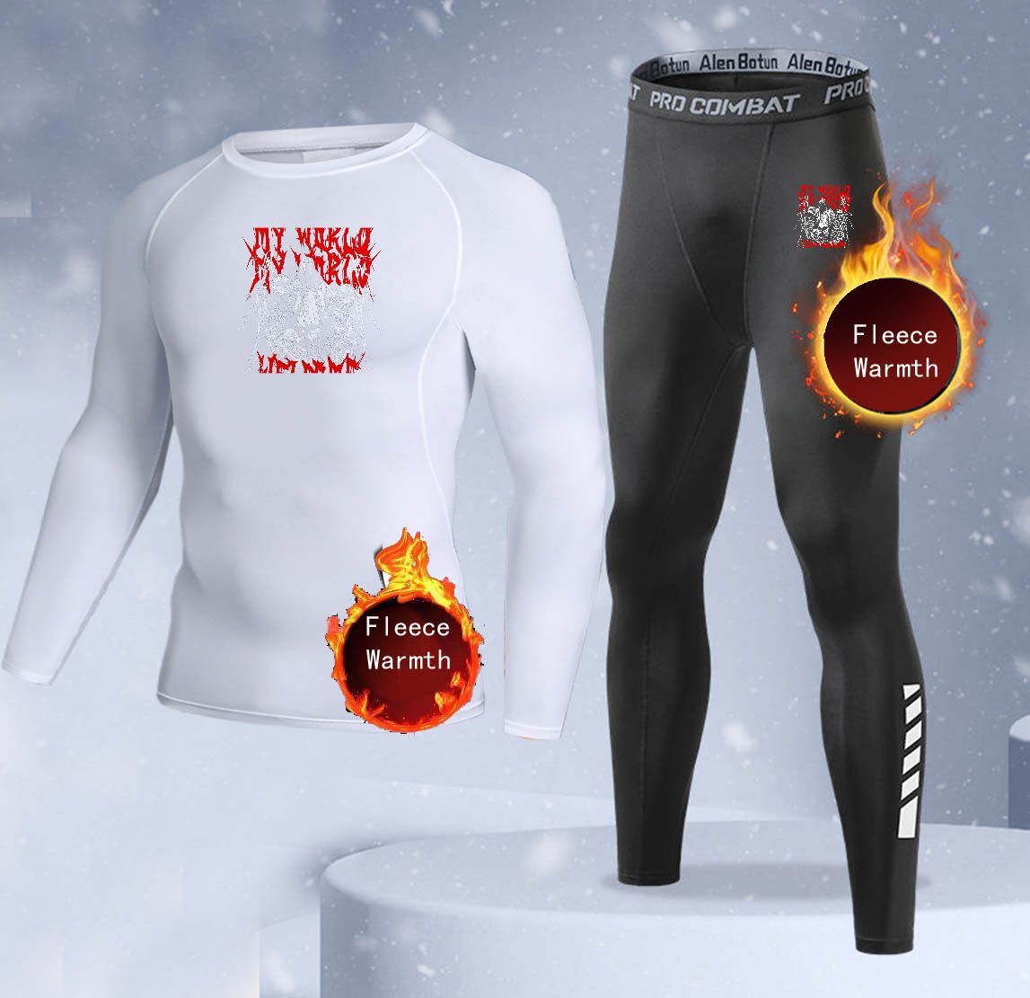 Novo Conjunto de Roupa Íntima  - Thermal Long John avaliação e preço