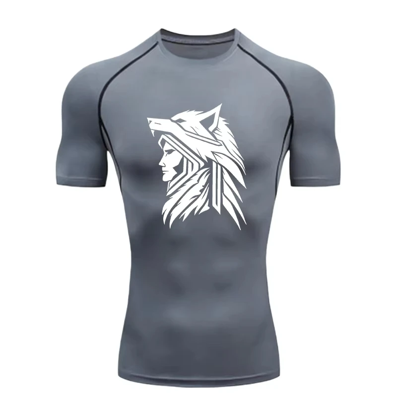 Camiseta Atlética Masculina Wo - Compression Shorts Athletes avaliação e preço